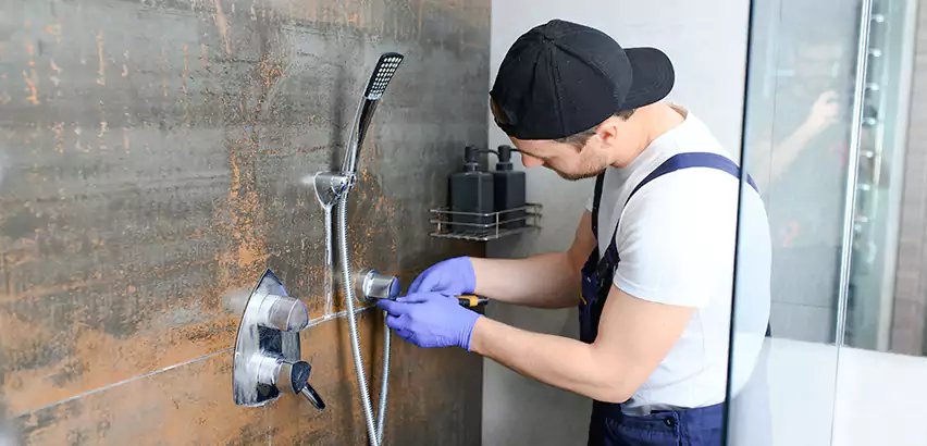 Shower Pan Replacement in Garden City